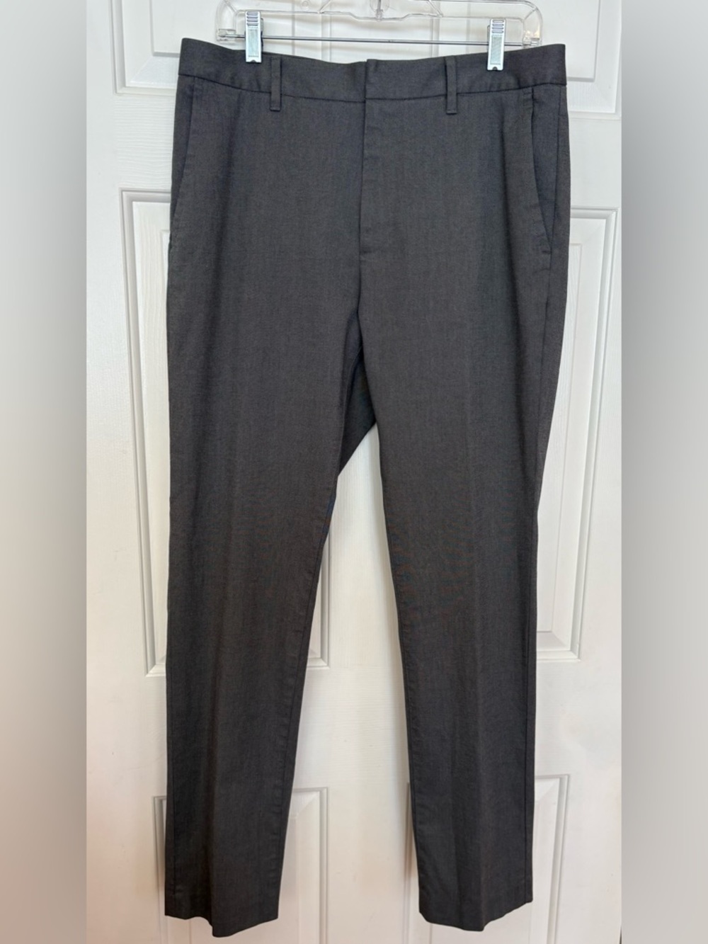 Bonobos Men's Pants 35x32 Gray Cotton Friday Chinos Straight Leg